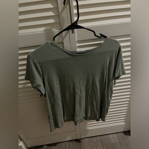 Green T-Shirt Short Sleeve
